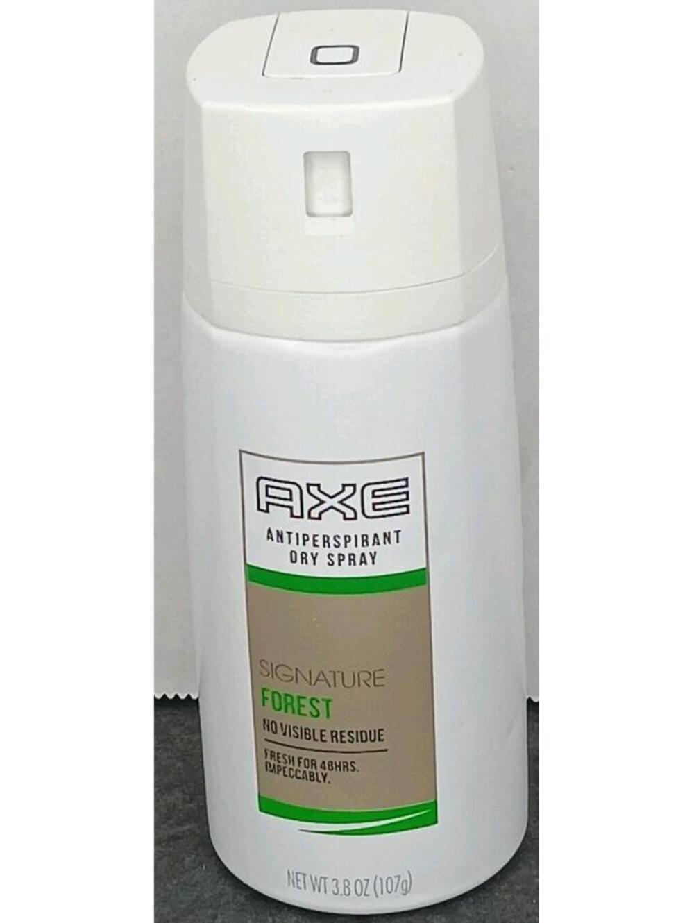 Axe Dry Spray Antiperspirant- Signature FOREST - 3.8oz Discontinued RARE